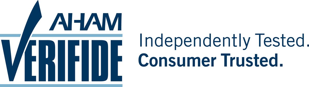 AHAM Verifide Performance Certified